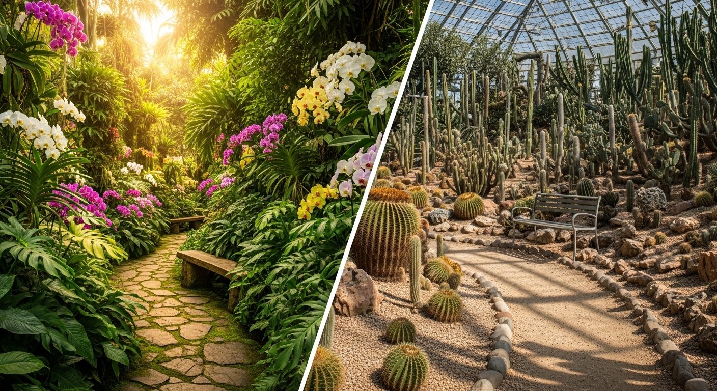 botanical gardens experience